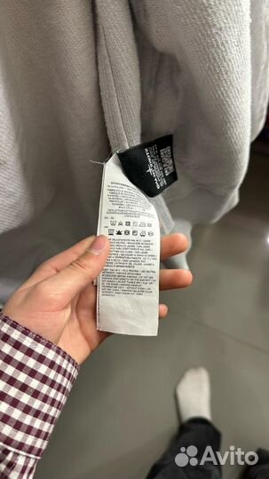 Зипка stone island серая