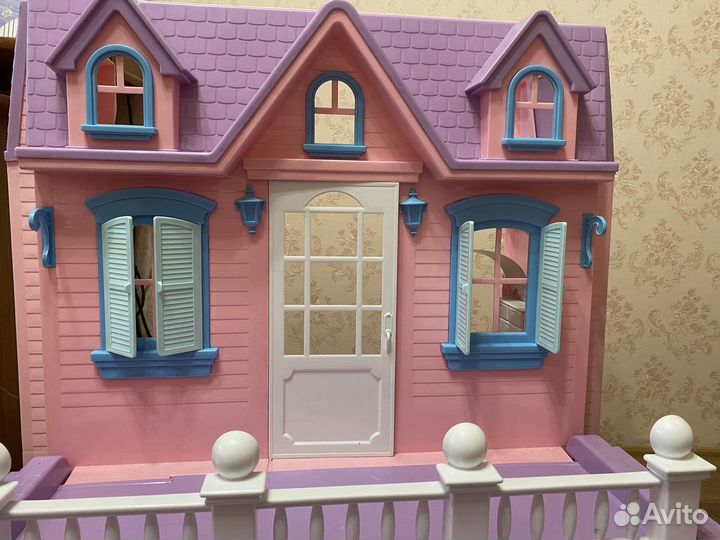 Домик кукольный + кукла в подарок