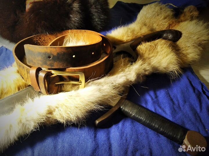 Ремни из кожи ручной работы