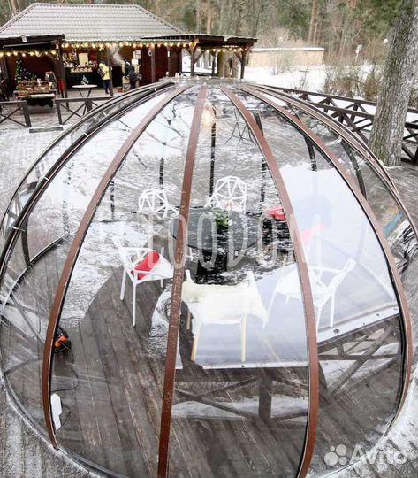 Беседка для глэмпинга