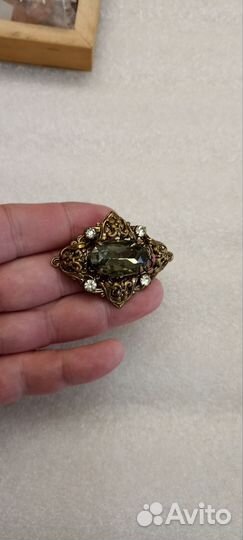 Антикварная брошь СССР