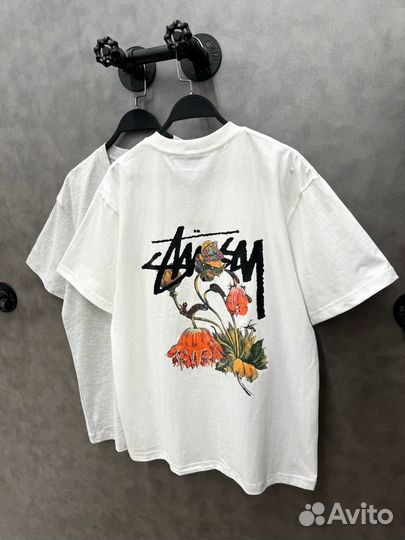 Футболка oversize женская stussy