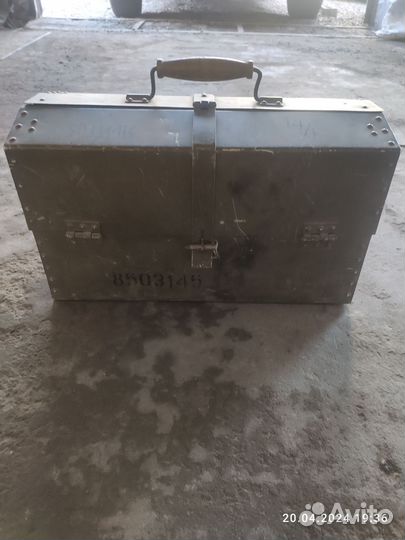 Ящик для инструмента металлический СССР