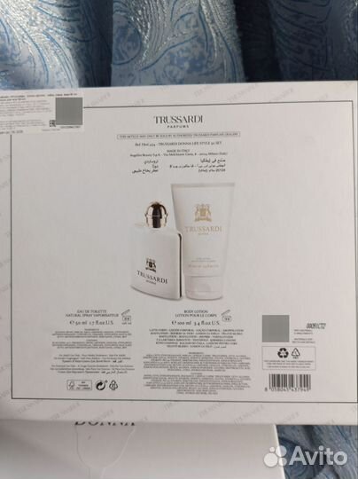 Набор косметический женский Trussardi Donna