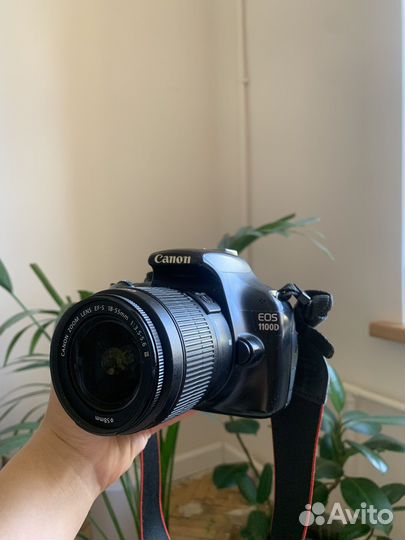 Зеркальный фотоаппарат canon eos 1100d