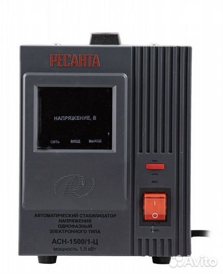 Стабилизатор напряжения 1.5кВт