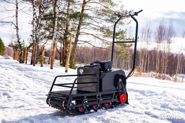 Мотобуксировщик Бурлак М2 LRK 15 л.с