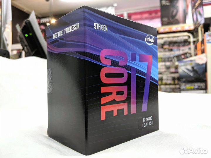 Процессор intel core i7 9700 LGA1151 v2