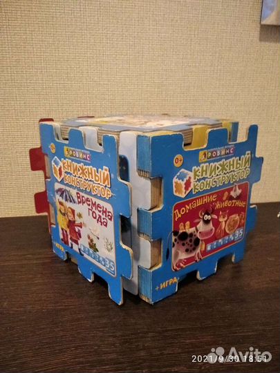 Развивающий кубик. Универсальная Методика Робинс