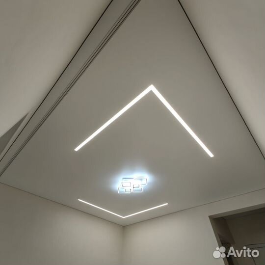 Натяжные потолки любой сложности под ключ