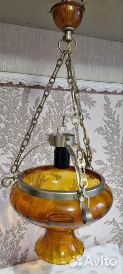 Люстра потолочная бу