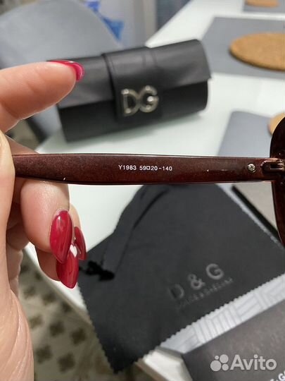 Очки D&G солнцезащитные женские оригинал