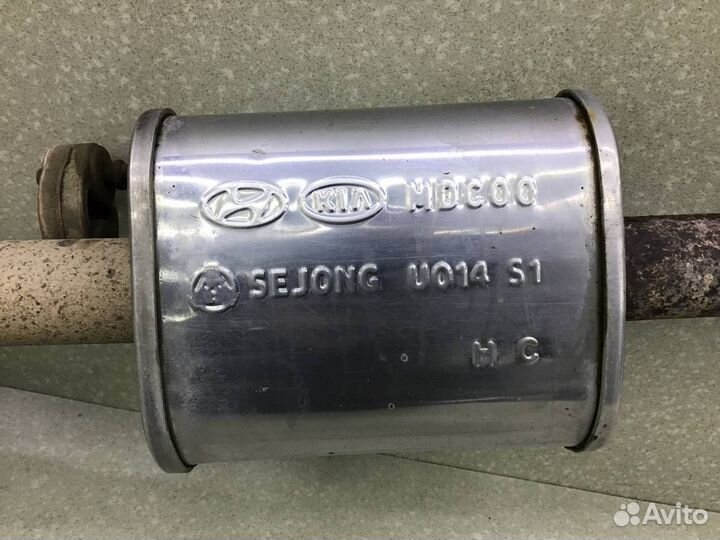 Средняя часть глушителя Kia Rio 3 (QB) 2011-2017 286004L010