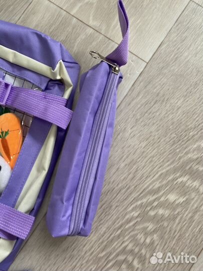 Сумка шоппер, клач и пенал для девочек