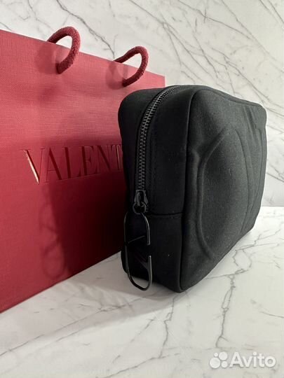 Косметичка Valentino черного цвета