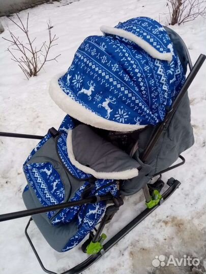 Санки коляска