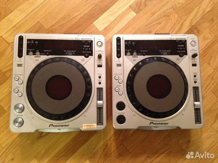 Pioneer CDJ 800 MK2 (2шт)