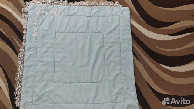 Одеяло для новорожденного (в живую цвет нежно голу