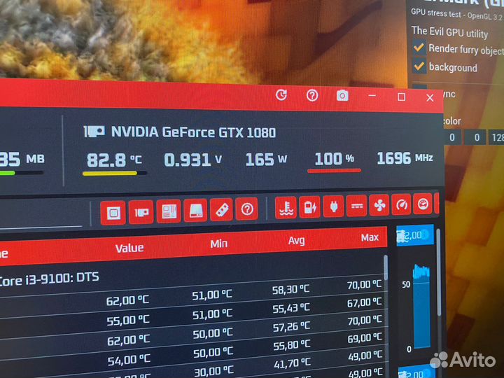 Игровая видеокарта nvidia GTX 1080 KFA2