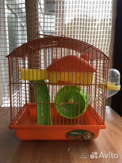 Клетка для хомяка новая