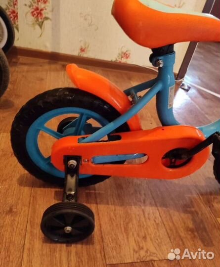 Детский велосипед со съёмной ручкой