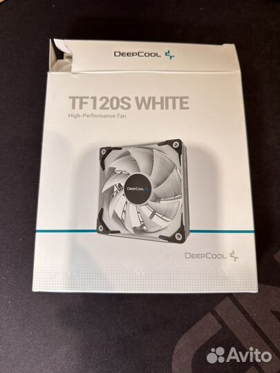 Вентилятор для корпуса deepcool TF 120S white