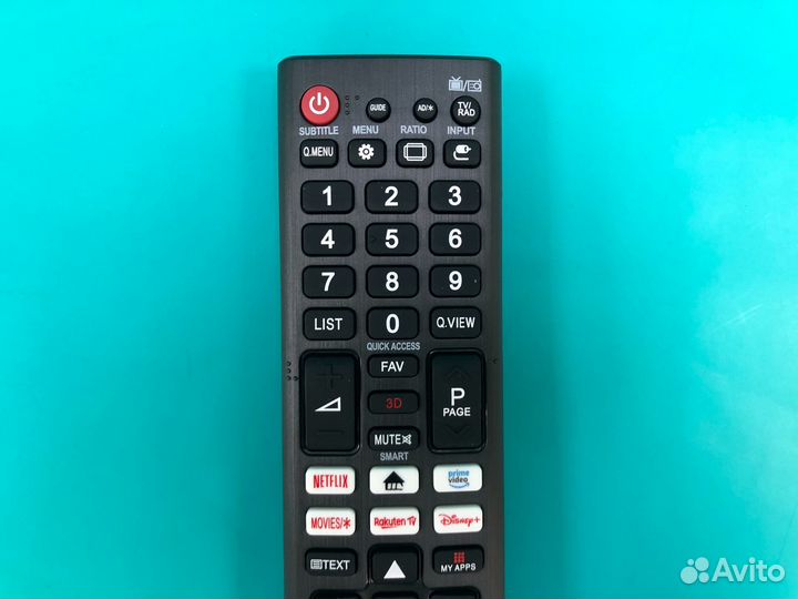 Универсальный пульт для телевизора LG RM-L1726 нов