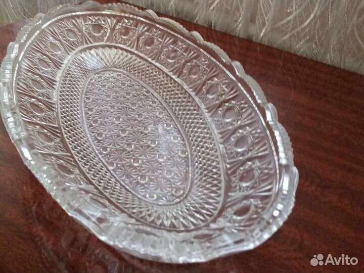 Блюдо большое овальное