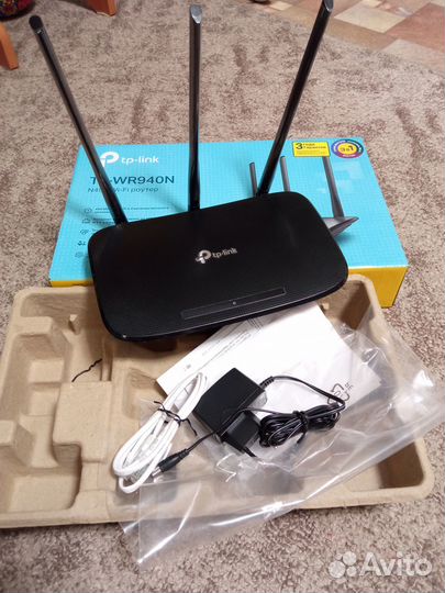 Wi-Fi роутер TP-Link TL-WR940N