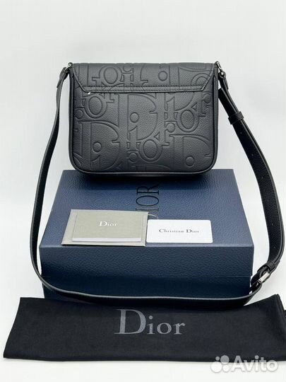 Мужская кожаная сумка Dior