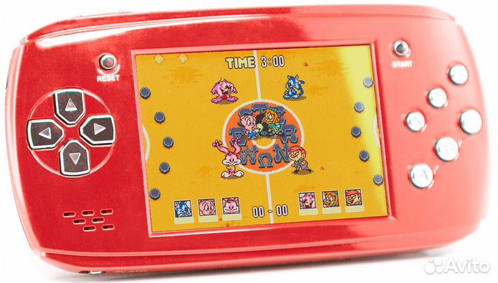 Портативная Sega+слот под картриджи+9 игр новая