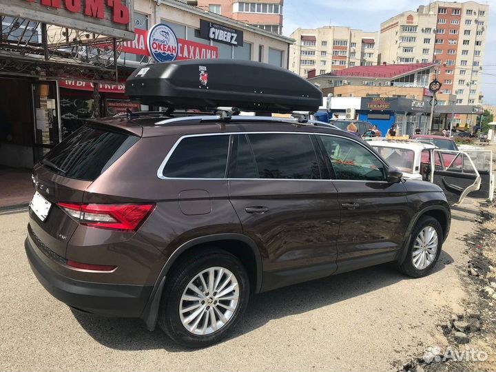 Автобокс на крышу Skoda Karoq