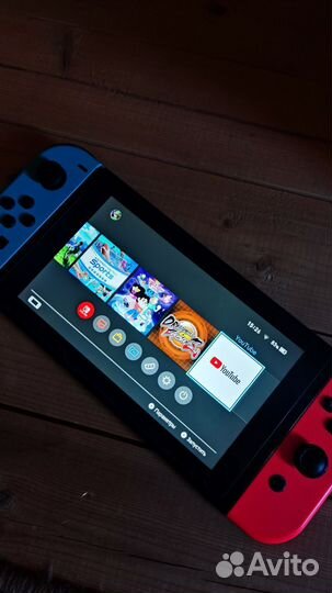 Nintendo Switch rev 2 прошитая