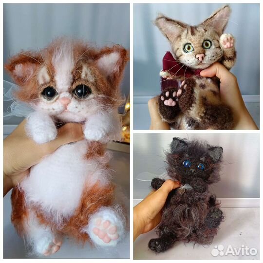 Вязаная кошка