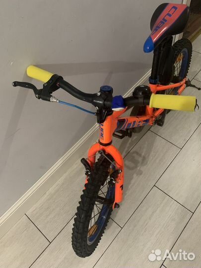Детский велосипед бу cube kids race 160