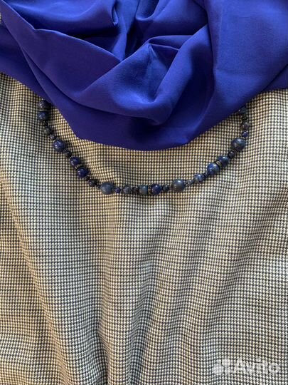 Ткань костюмная, полушерсть, гусиная лапка