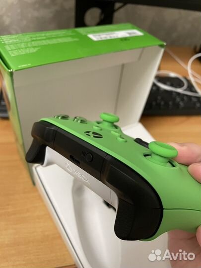 Геймпад xbox velocity green