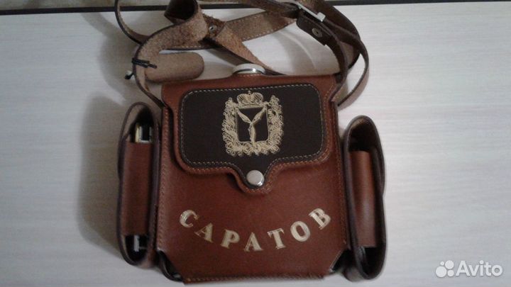 Фляжка в кобуре 0,53 л