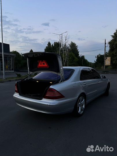 Mercedes-Benz S-класс 5.0 AT, 2000, 195 000 км