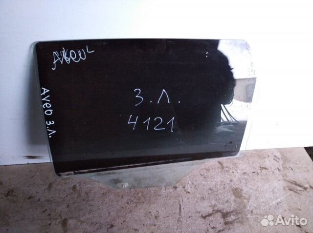 Стекло заднее левое Chevrolet Aveo 2003-2008