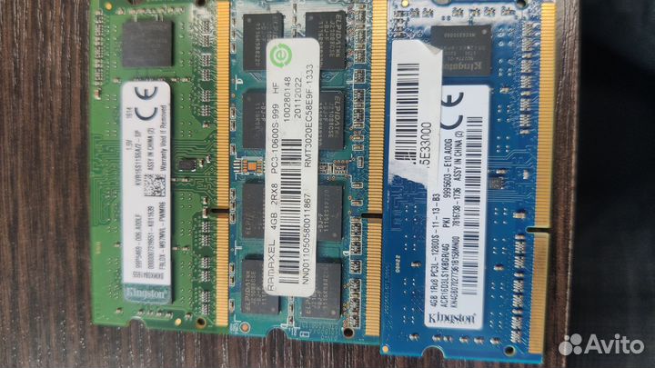 Оперативная память ddr3 и ddr2