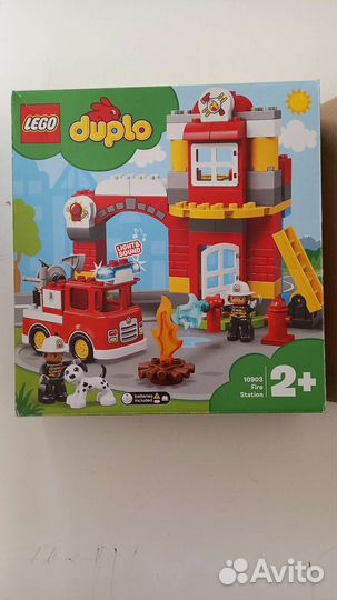 Lego duplo пожарная станция