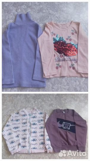 Вещи пакетом на девочку 116-122р