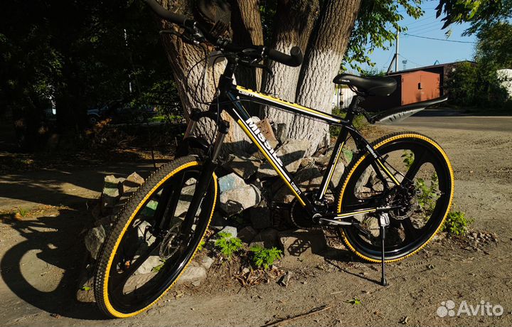 Велосипед на литье