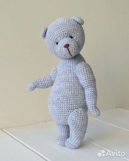 Вязаные игрушки. Мишка Тедди