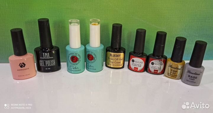 Уф-лампа (24W UF/ LED), материалы для наращивания