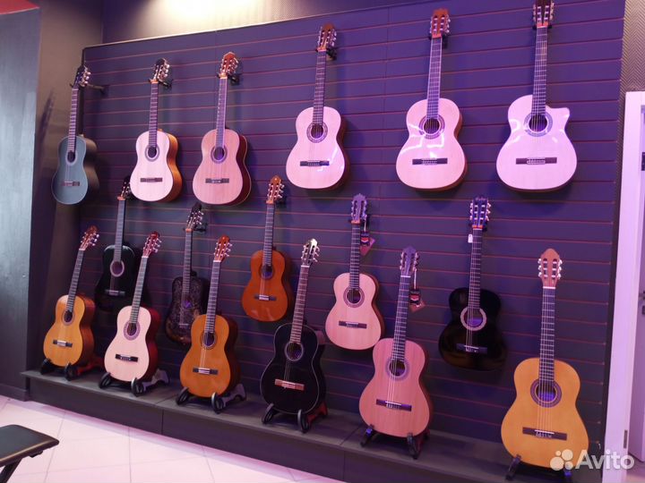 Гитары классические с нейлоновыми струнами