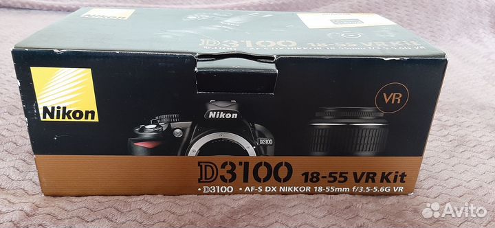 Зеркальный фотоаппарат nikon d 3100
