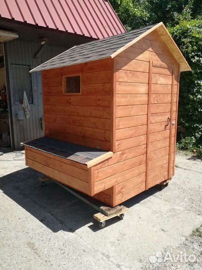 Курятник с выгулом