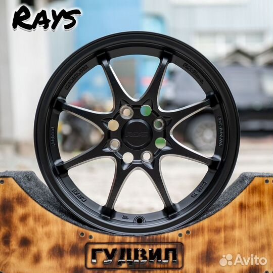 Комплект новых литых дисков ''15 4х100 rays Volk R